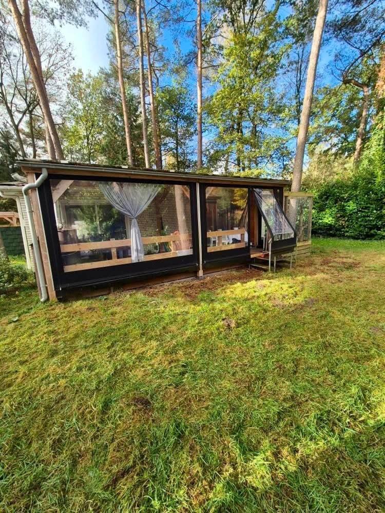 Doornspijk Cosy Chalet Veluwe With A Spacious Garden And Veranda מראה חיצוני תמונה