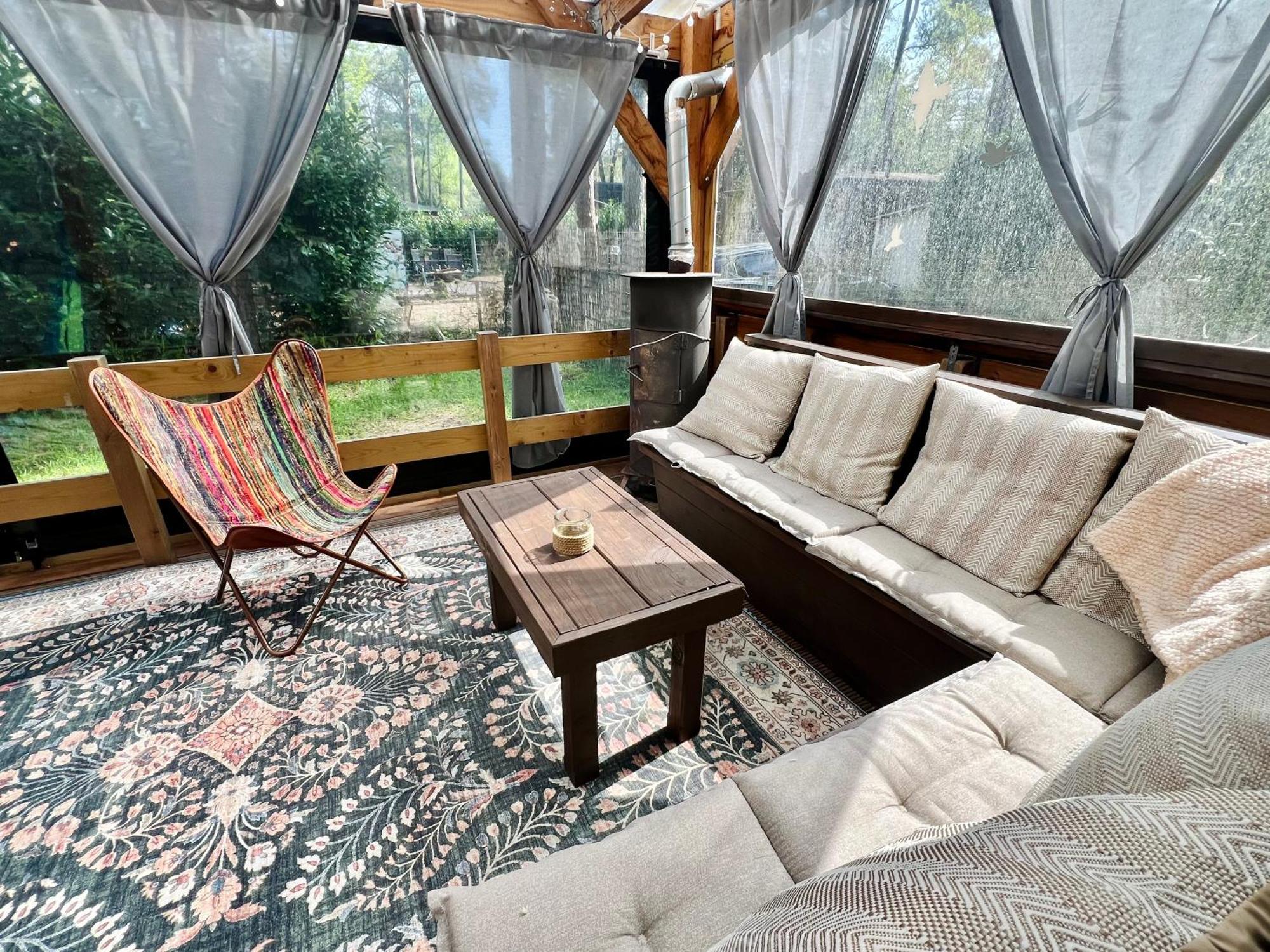 Doornspijk Cosy Chalet Veluwe With A Spacious Garden And Veranda מראה חיצוני תמונה